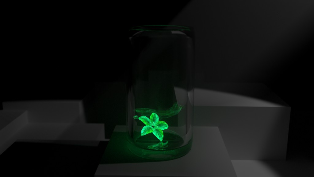 Glowing Crystal Flower preview image 1